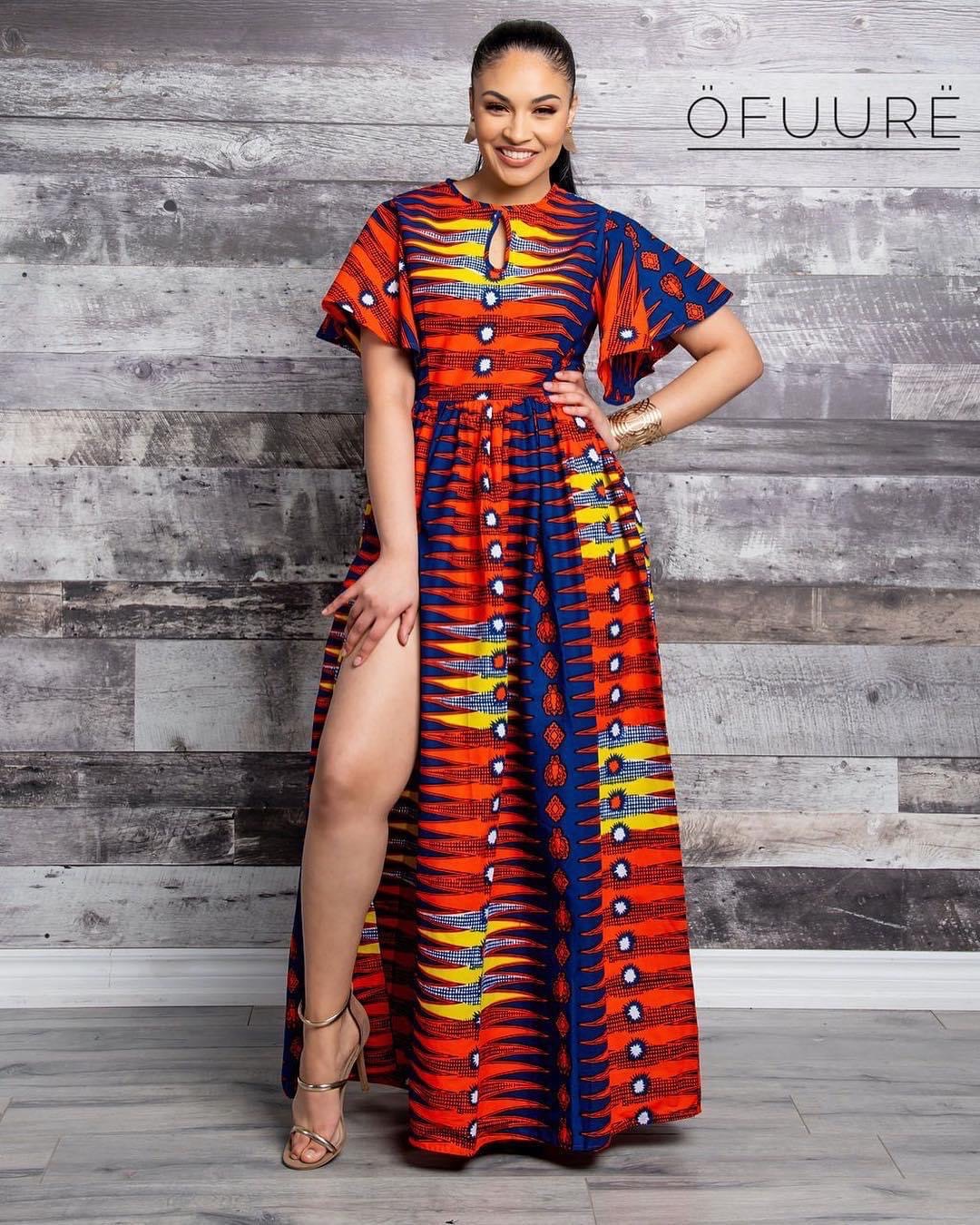 Galerie Robes En Pagne Wax African Print Dress Pagnific 